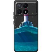 Черный чехол BoxFace Poco X6 Pro 5G Lighthouse