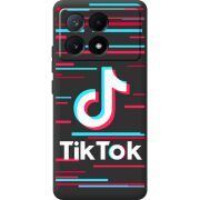 Черный чехол BoxFace Poco X6 Pro 5G Tik Tok