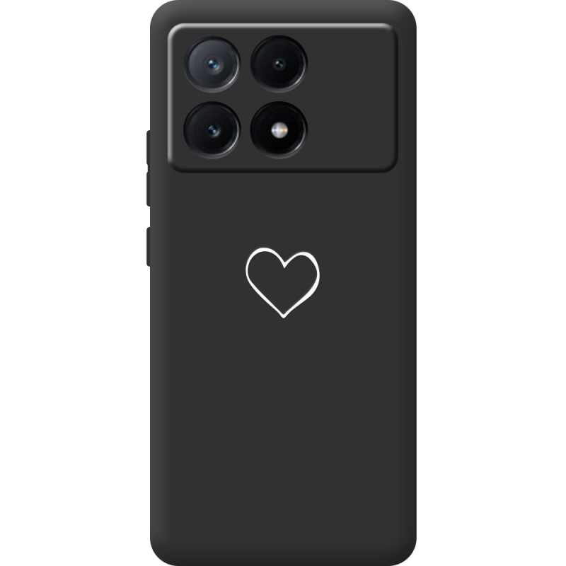 Черный чехол BoxFace Poco X6 Pro 5G My Heart