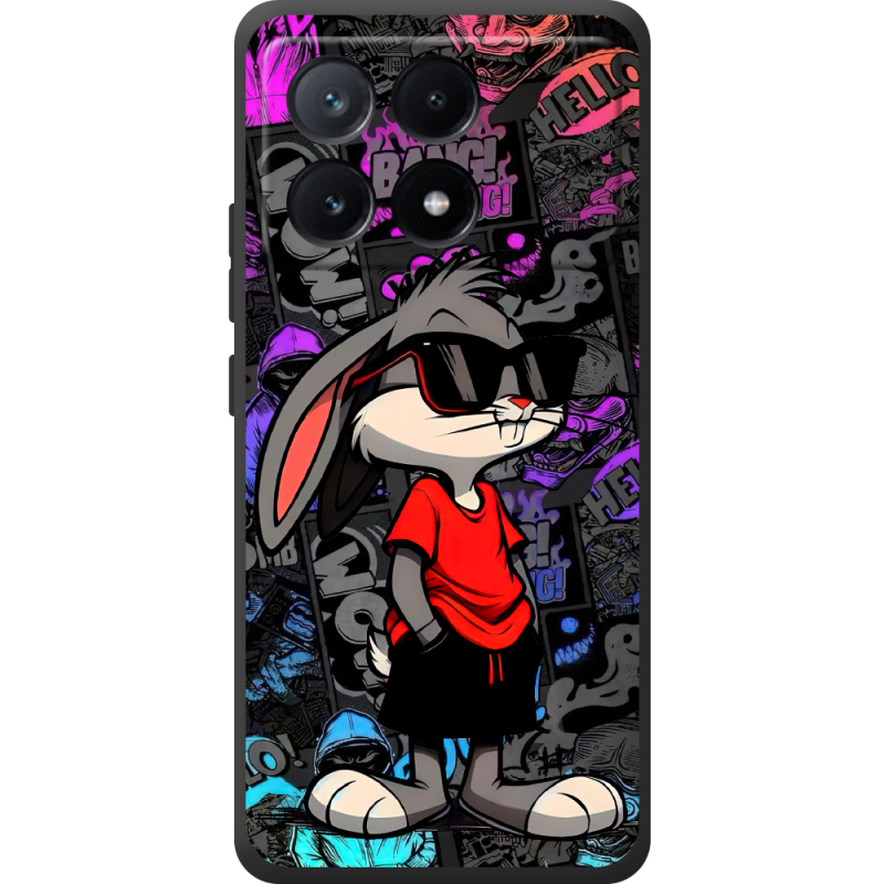 Черный чехол BoxFace Poco X6 Pro 5G Малий вухань