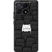 Черный чехол BoxFace Poco X6 Pro 5G 