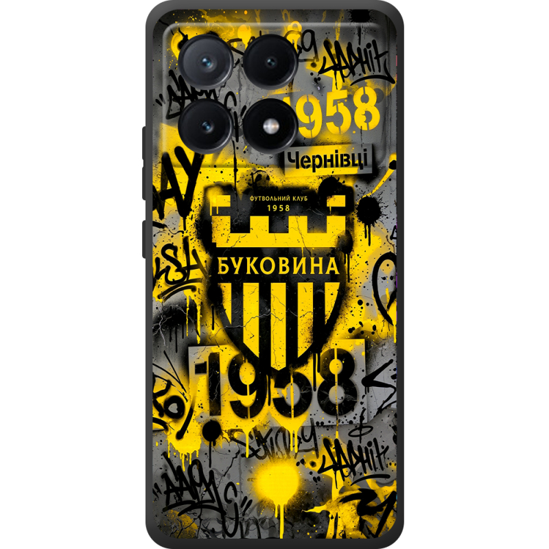 Черный чехол BoxFace Poco X6 Pro 5G 