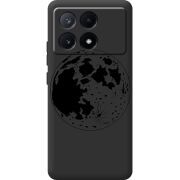 Черный чехол BoxFace Poco X6 Pro 5G Planet