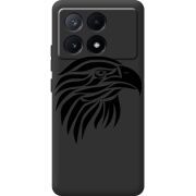 Черный чехол BoxFace Poco X6 Pro 5G Eagle