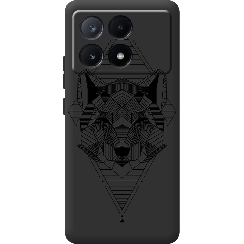 Черный чехол BoxFace Poco X6 Pro 5G 