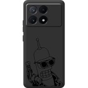 Черный чехол BoxFace Poco X6 Pro 5G 