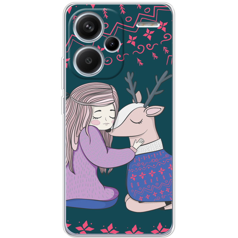 Чехол BoxFace Xiaomi Redmi Note 13 Pro Plus 5G Girl and deer