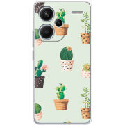 Чехол BoxFace Xiaomi Redmi Note 13 Pro Plus 5G L-green Cacti