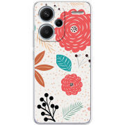 Чехол BoxFace Xiaomi Redmi Note 13 Pro Plus 5G Line Flowers