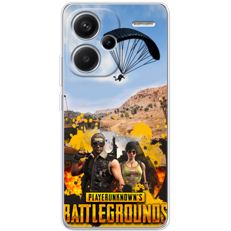 Чехол BoxFace Xiaomi Redmi Note 13 Pro Plus 5G Pubg parachute