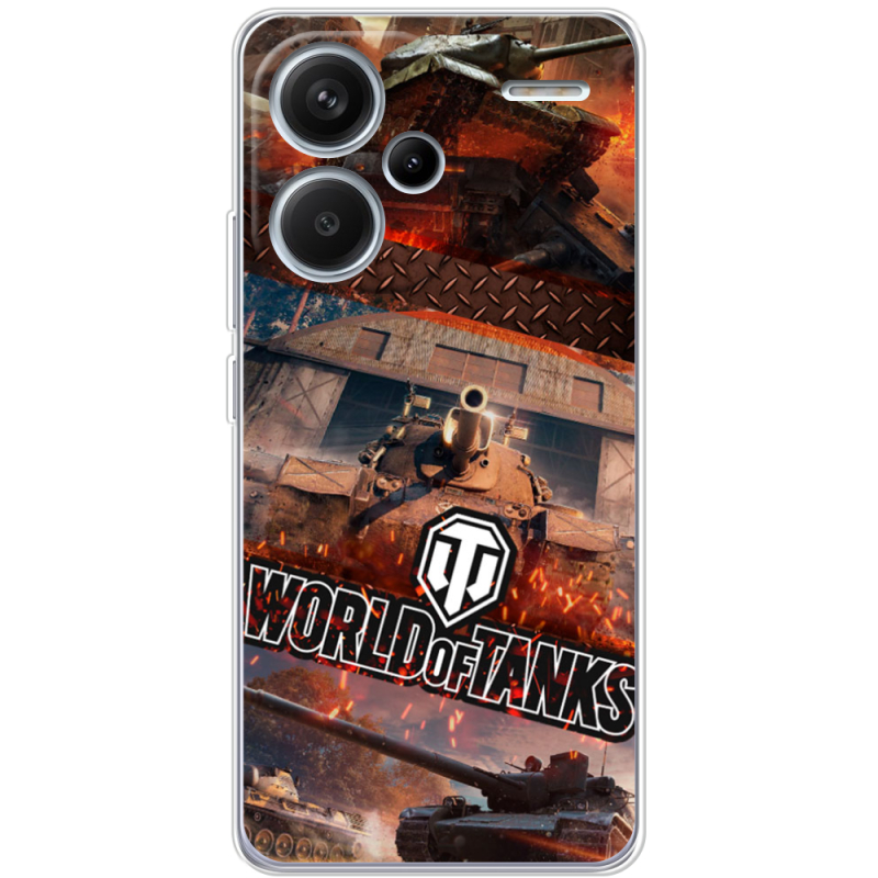 Чехол BoxFace Xiaomi Redmi Note 13 Pro Plus 5G World Of Tanks