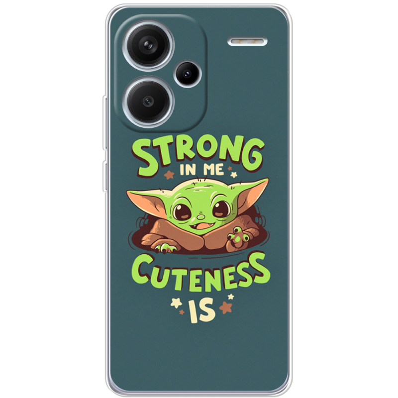 Чехол BoxFace Xiaomi Redmi Note 13 Pro Plus 5G Strong in me Cuteness is