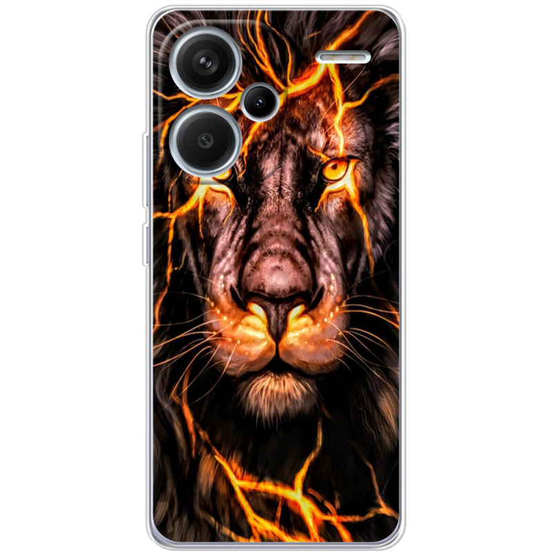 Чехол BoxFace Xiaomi Redmi Note 13 Pro Plus 5G Fire Lion