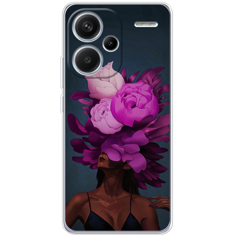 Чехол BoxFace Xiaomi Redmi Note 13 Pro Plus 5G Exquisite Purple Flowers