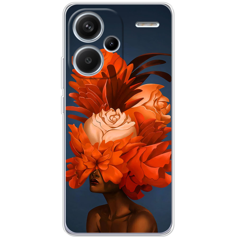 Чехол BoxFace Xiaomi Redmi Note 13 Pro Plus 5G Exquisite Orange Flowers