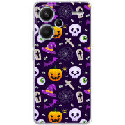 Чехол BoxFace Xiaomi Redmi Note 13 Pro Plus 5G Halloween Purple Mood