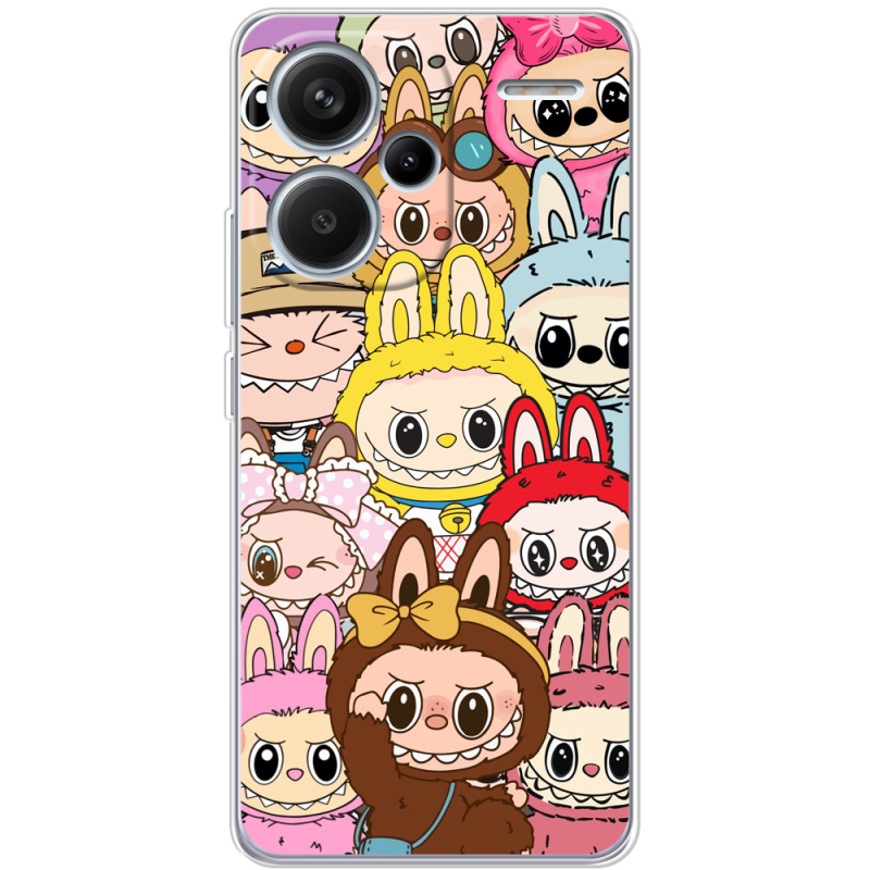 Чехол BoxFace Xiaomi Redmi Note 13 Pro Plus 5G Labubu