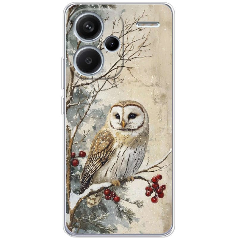 Чехол BoxFace Xiaomi Redmi Note 13 Pro Plus 5G Christmas Owl