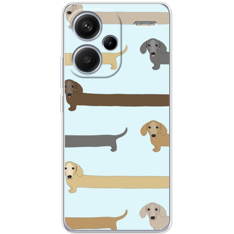 Чехол BoxFace Xiaomi Redmi Note 13 Pro Plus 5G Dachshund