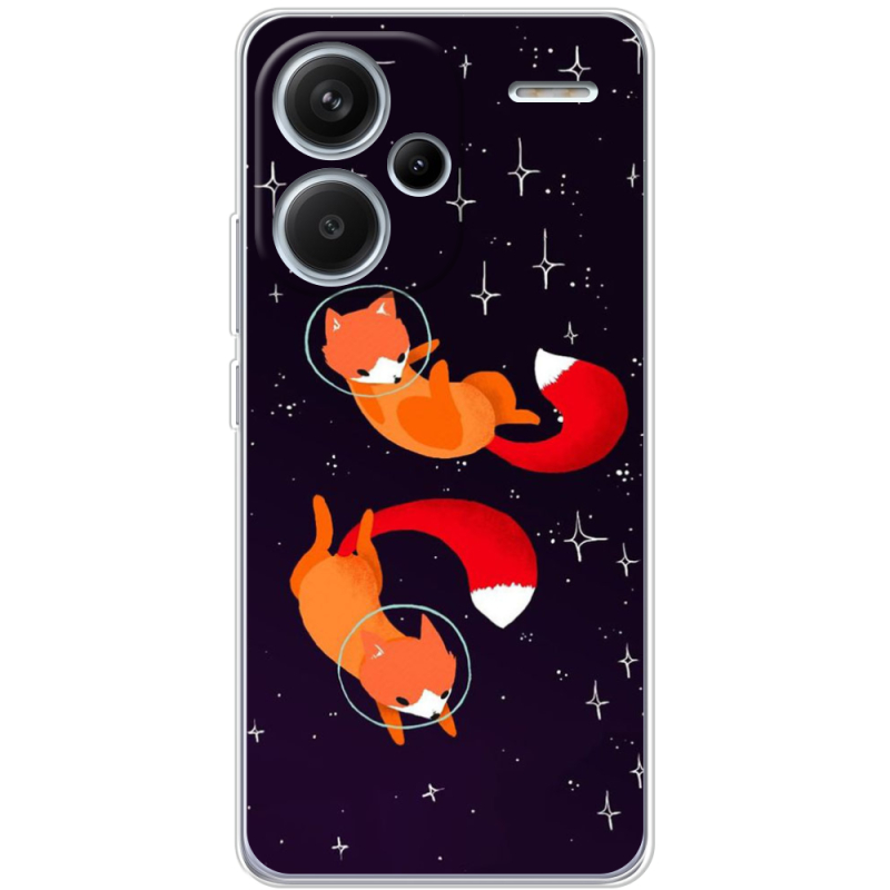 Чехол BoxFace Xiaomi Redmi Note 13 Pro Plus 5G Fox-Astronauts