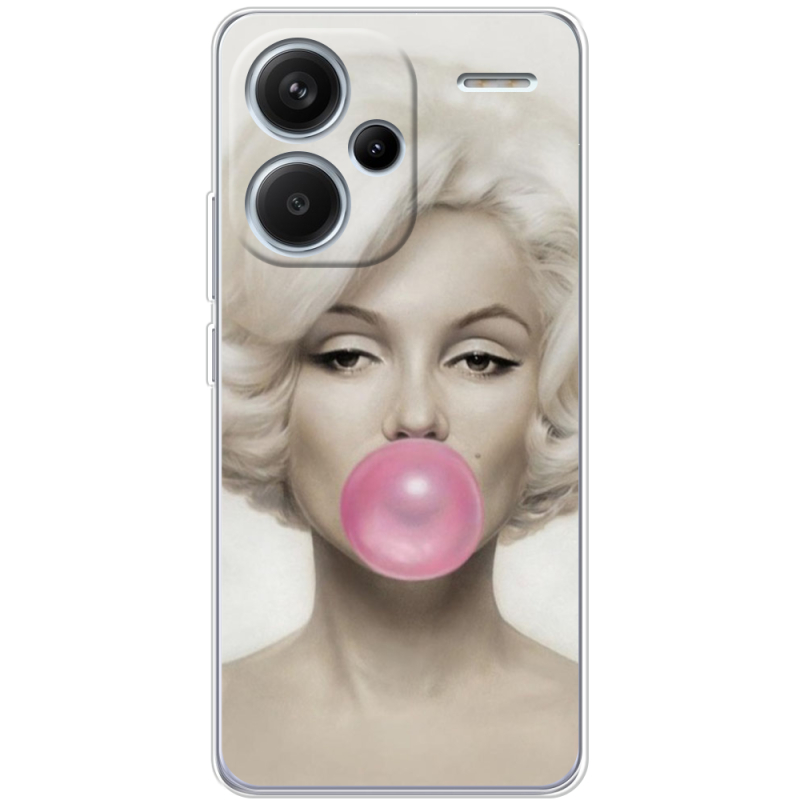 Чехол BoxFace Xiaomi Redmi Note 13 Pro Plus 5G Marilyn Monroe Bubble Gum