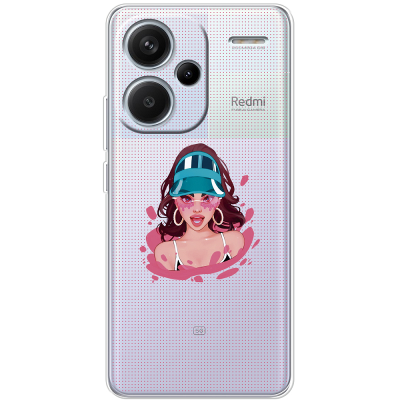 Прозрачный чехол BoxFace Xiaomi Redmi Note 13 Pro Plus 5G Selena Gomez