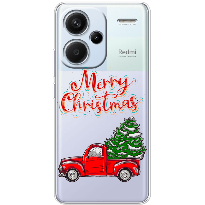 Прозрачный чехол BoxFace Xiaomi Redmi Note 13 Pro Plus 5G Holiday Car
