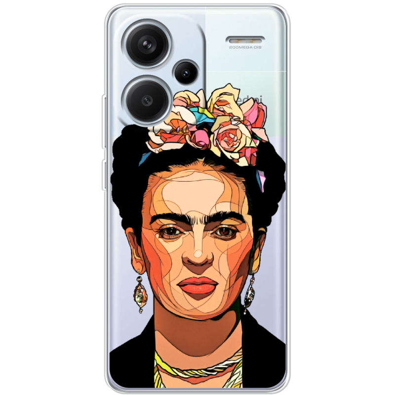 Прозрачный чехол BoxFace Xiaomi Redmi Note 13 Pro Plus 5G Фрида Кало