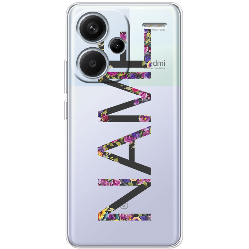 Прозрачный чехол BoxFace Xiaomi Redmi Note 13 Pro Plus 5G Именной