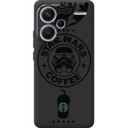 Черный чехол BoxFace Xiaomi Redmi Note 13 Pro Plus 5G Dark Coffee