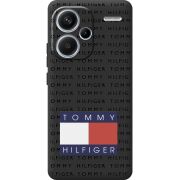 Черный чехол BoxFace Xiaomi Redmi Note 13 Pro Plus 5G Tommy Print