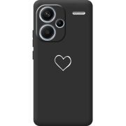 Черный чехол BoxFace Xiaomi Redmi Note 13 Pro Plus 5G My Heart