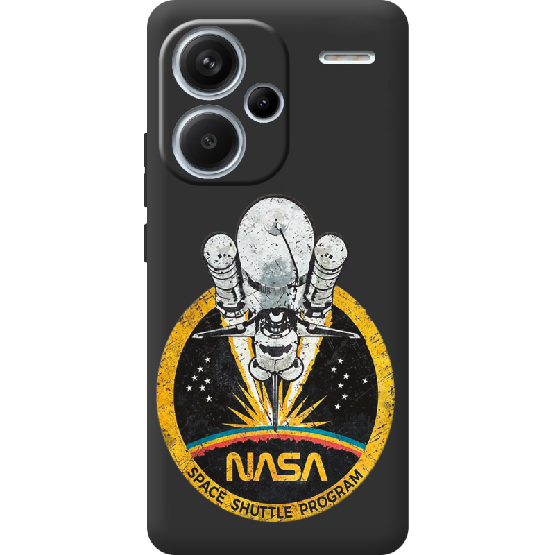 Черный чехол BoxFace Xiaomi Redmi Note 13 Pro Plus 5G NASA Spaceship