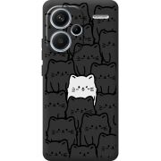 Черный чехол BoxFace Xiaomi Redmi Note 13 Pro Plus 5G 