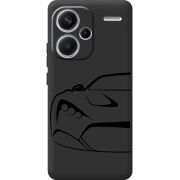 Черный чехол BoxFace Xiaomi Redmi Note 13 Pro Plus 5G Sportcar