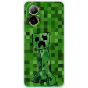 Чехол BoxFace Realme C67 Minecraft Creeper