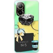 Прозрачный чехол BoxFace Realme C67 Fashion Pug