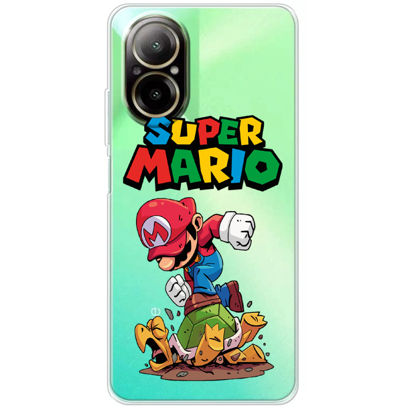 Прозрачный чехол BoxFace Realme C67 Super Mario