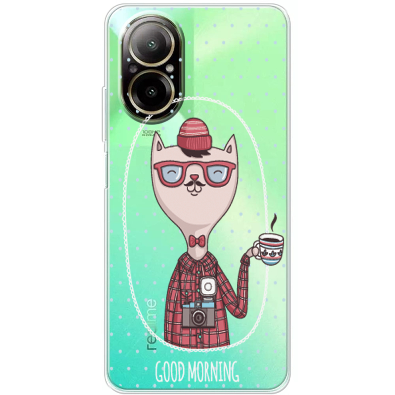 Прозрачный чехол BoxFace Realme C67 Good Morning