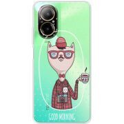 Прозрачный чехол BoxFace Realme C67 Good Morning