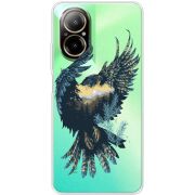 Прозрачный чехол BoxFace Realme C67 Eagle