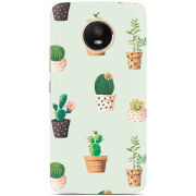 Чехол Uprint Motorola Moto E Plus XT1771 L-green Cacti