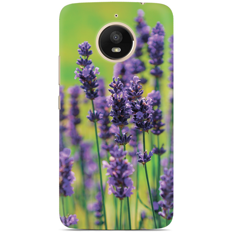 Чехол Uprint Motorola Moto E Plus XT1771 Green Lavender