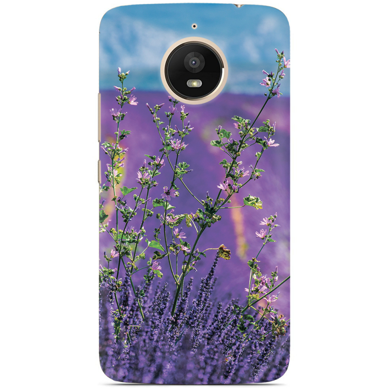 Чехол Uprint Motorola Moto E Plus XT1771 Lavender Field