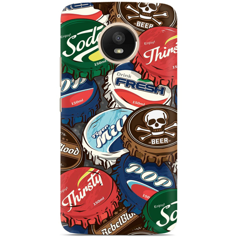 Чехол Uprint Motorola Moto E Plus XT1771 Drink Lids