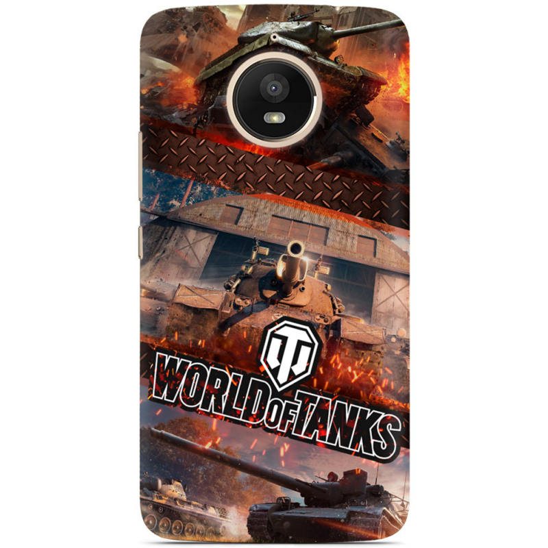 Чехол Uprint Motorola Moto E Plus XT1771 World Of Tanks