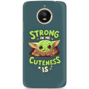 Чехол Uprint Motorola Moto E Plus XT1771 Strong in me Cuteness is