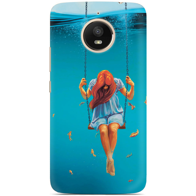 Чехол Uprint Motorola Moto E Plus XT1771 Girl In The Sea