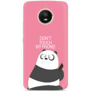 Чехол Uprint Motorola Moto E Plus XT1771 Dont Touch My Phone Panda