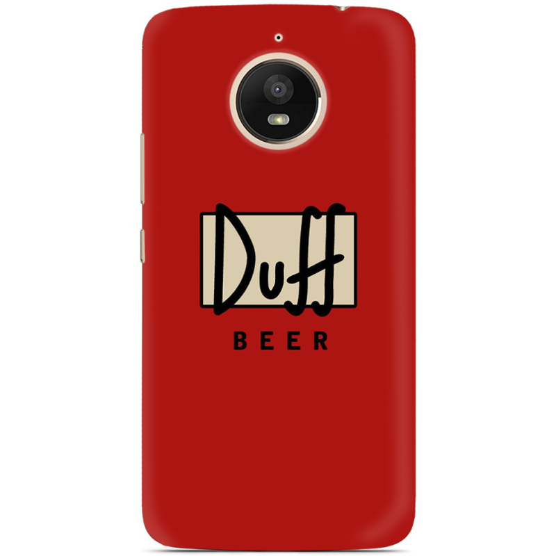 Чехол Uprint Motorola Moto E Plus XT1771 Duff beer